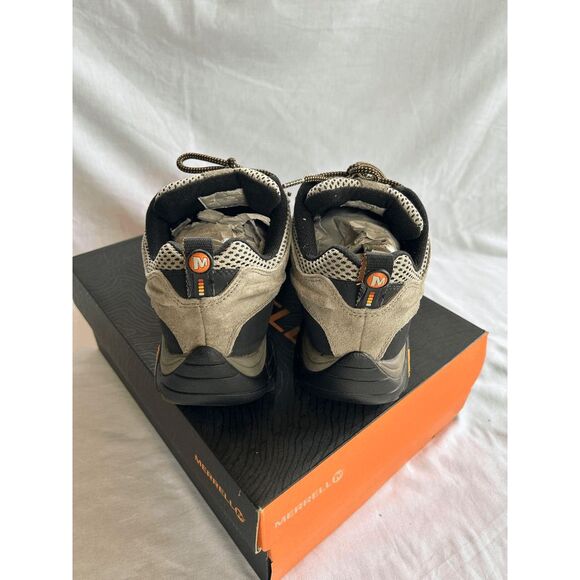 Men's Merrell Hiking Sneaker/Boot, Gray/Black Size 9 Moab Line - Picture 7 of 8